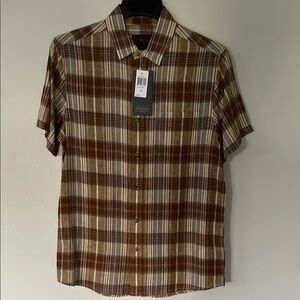 Pendleton Men's Brown Plaid Shirt